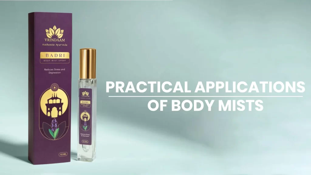 practical applications of body mists